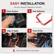 For 2018+ Jeep Wrangler JL, JLU & Gladiator JT Armrest Switch & Gear Shift Panel Trim Cover – Center Console Accent Cup Holder Bezel RT-TCZ