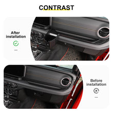 For 2024+ Jeep Wrangler JL & Gladiator JT Interior Copilot Mobile Phone Holder Cup Holder Storage Box Tray RT-TCZ