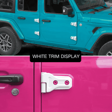 For 2018-2025 Jeep Wrangler JL JLU & Gladiator JT Door Hinge Covers Protector Decoration Trim Kit RT-TCZ