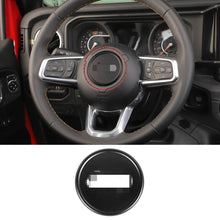 For 2018+ For Jeep Wrangler JL & Gladiator JT Interior Car Console Steering Wheel Center Panel Cover Trim RT-TCZ