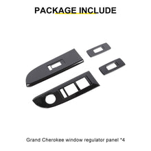 For 2006-2010 Jeep Grand Cherokee Window Lift Switch Panel Lock Cover Trim（4 pcs） RT-TCZ