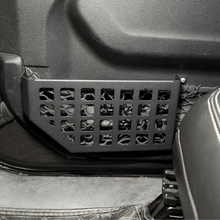 For 2018+ Jeep Wrangler JL & Gladiator JT Front/Rear Door Net Replacement Insert Metal Storage Box Door Map Pocket RT-TCZ