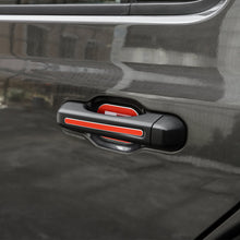 For 2018+ Jeep Wrangler JL 2-Door Version Exterior Car Door & Tailgade Handle Inserts Cover Trim RT-TCZ