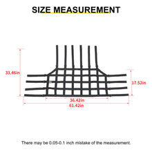 For 2018+ Jeep Wrangler JL 4-Door Version Car Rear Cargo Trunk Net Mesh Restraint System RT-TCZ