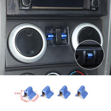 For 2007-2010 Jeep Wrangler JK JKU Interior Cover Trim Full Set Available Separately Blue RT-TCZ