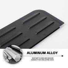 For 2007-2017 Jeep Wrangler JK Black Rear Door Window Louver Air Vent Panel Trim RT-TCZ