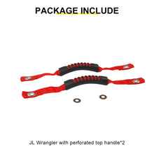 For 2018+ Jeep Wrangler JL & Gladiator JT Car Top Grab Handles Roll Bar Accessories (2 pcs) RT-TCZ
