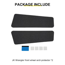 For 2007-2018 Jeep Wrangler JK Front Fender Top Anti-Scratch Protector Pad（2 pcs） RT-TCZ