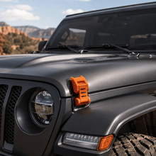 For 2007+ Jeep Wrangler JK JL & Gladiator JT Stainless Steel Hood Latches Hood Lock Catch Kit RT-TCZ