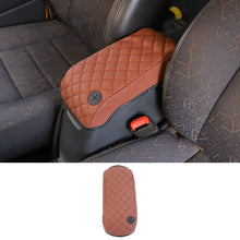 For 1997-2006 Jeep Wrangler TJ Center Console Armrest Box Pad Leather Cover RT-TCZ