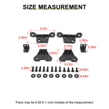 For 2018+ Jeep Wrangler JL / Gladiator JT Hard Top Mounting Brackets Kit （6 pcs） RT-TCZ