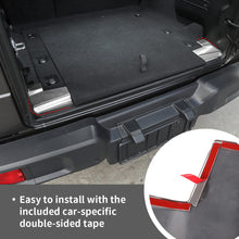 For 2018+ Jeep Wrangler JL Interior Rear Trunk Tail Box Guard Protect Trim Cover (2 pcs) RT-TCZ