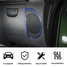 For 2007-2010 Jeep Wrangler JK Dashboard Lower Speaker Cover Trim Decor RT-TCZ