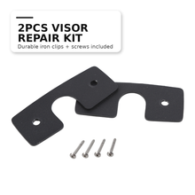 For 2007-2018 Jeep Wrangler JK Sun Visor Mounting Bracket Repair Kit Sun Visor Base Clip Hinge Replacement Interior Trim Fixing Part RT-TCZ