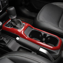 For 2024+ Jeep Wrangler JL & Gladiator JT 4-Door Version Interior Center Console Gear Shift Trim Cover Kit (14 pcs) RT-TCZ