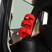 RT-TCZ Bandage Roll Bar Fire Extinguisher Holder For Jeep Wrangler CJ YJ TJ JK JL JT & Unlimited Zipper Style Large Accessories