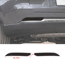 For 2022+ Jeep Grand Cherokee Rear Fog Light Lamp Decor Cover Trim  Blackened