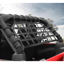 Fabric Strap & ABSFor 2007-2018 Jeep Wrangler JKU 4 Door Rear Trunk Mesh Cargo Net Organizer Restraint Protective Roof Top Baggage RT-TCZ
