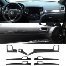 For 2016-2018 Jeep Grand Cherokee WK2 Interior Center Console Full Trim Cover Kit (24 pcs) RT-TCZ