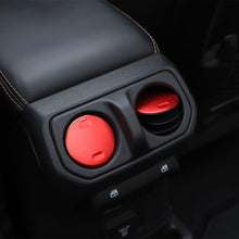 For 2018+ Jeep Wrangler JL / Gladiator JT 2 x Armrest Box Rear Air Vent Trim Aluminum Alloy RT-TCZ