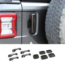 For 2018+ Jeep Wrangler JL 4-Door 15 x Exterior Handle Shell Door Bowl Trim RT-TCZ