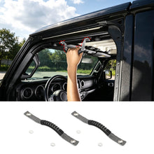 For 2018+ Jeep Wrangler JL & Gladiator JT Car Top Grab Handles Roll Bar Accessories (2 pcs) RT-TCZ