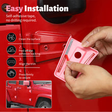For 2007-2018 Jeep Wrangler JK 4 Door 71 x Car Door, Wiper, Hood , Rearview Mirror & Tow Hook Decoration Cover Kit—Exterior Trim Kit RT-TCZ