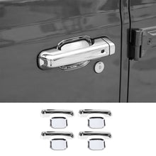 For 2018+ Jeep Wrangler JT Outside Door Bowl Handle Shell Overlay Trim Cover (8 pcs) RT-TCZ
