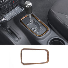 For 2011-2018 Jeep Wrangler JK Interior Gear Shift Panel Cover Trim Frame Ring RT-TCZ