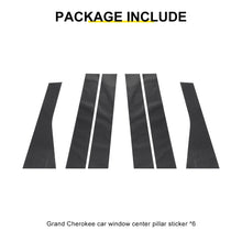 For 2011-2020 Jeep Grand Cherokee WK2 Car Window Pillar Post Door Trim Cover (6 pcs) RT-TCZ