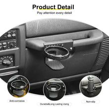 For 1997-2006 Jeep Wrangler TJ Copilot Handle Cup Bottle Holder Mount Bracket RT-TCZ