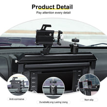 For 2007-2010 Jeep Wrangler JK Center Console Dash Phone & Action Camera Holder Slider Mount Bracket RT-TCZ