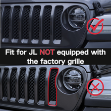 For 2018-2023 Jeep JL Front Grille Inserts Ring Trim & Headlight Cover RT-TCZ