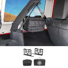 For Jeep Wrangler JK JKU JL TJ Trunk Rack Shelves & Camping Mat Tool Kit Storage RT-TCZ