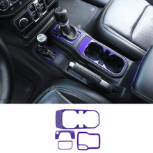 For 2018+ Jeep Wrangler JL JLU Gladiator JT Center Armrest Switch Gear Trim RT-TCZ