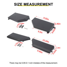 For 2018-2023 Jeep Wrangler JL & Gladiator JT Interior Front Rear Door Mesh Storage Pockets Box RT-TCZ
