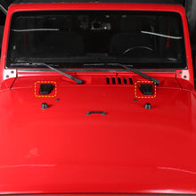 For 2007-2018 Jeep Wrangler JK 2 Door Door & Hood Hinge Cover Trim Exterior Accessories（6 pcs） RT-TCZ
