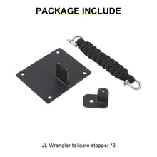 For 2018+ Jeep Wrangler JL Interior Tailgate Rear Door Stopper Limited Limiter Accessories RT-TCZ