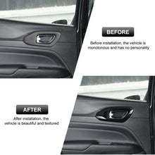 For 2021-2025 Jeep Compass Interior Door handle Panel Decor Trim Cover Bezel RT-TCZ