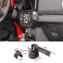 For 2024+ Jeep Wrangler JL & Gladiator JT Co-pilot Handlebar Water Cup Holder Mount Bracker RT-TCZ