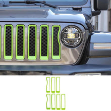 For 2018-2023 Jeep JL Front Grille Grill Insert Ring Trim Decor Ring Cover RT-TCZ
