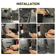 For 2018+ Jeep Wrangler JL Interior Tailgate Rear Door Stopper Limited Limiter Accessories RT-TCZ