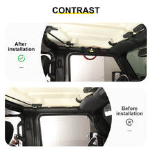 For Jeep Wrangler JK JL JT Interior Car Roll Bar Grab Handles Pull Grip w/Light Accessories (2 pcs) RT-TCZ