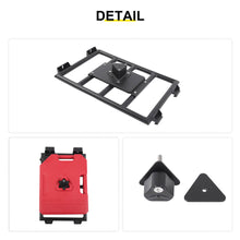 For 2018+ Jeep Wrangler JL Exterior Car Rear Window Mount Climbing Ladder Water/Gal Tank Accessories RT-TCZ