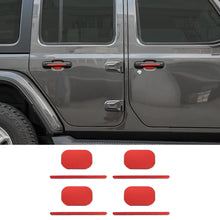 For 2020+ Jeep Gladiator JT 4 Door Aluminium Door Handle Trim Cover（8 pcs） RT-TCZ