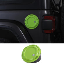For 2018+ Jeep Wrangler JL Door Fuel Tank Gas Cap Cover With Lock Cover Trim RT-TCZ