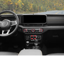 For 2024+ Jeep Wrangler JL & Gladiator JT Aluminum Air Vent & Center Console Control Trim Cover Kit RT-TCZ