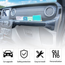 For 2018-2023 Jeep Wrangler JL JLU & Gladiator JT Co-Pilot Dashboard Handle Storage Box Cover Trim RT-TCZ