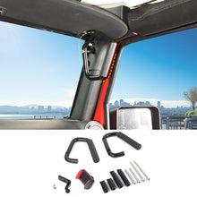 For 2007-2018 Jeep Wrangler JK Front Top Grab Handles Solid Grip With Phone Holder RT-TCZ