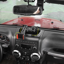 For 2011-2018 Jeep Wrangler JK Center Console Rail Expansion Phone Mount Holder（9 pcs） RT-TCZ